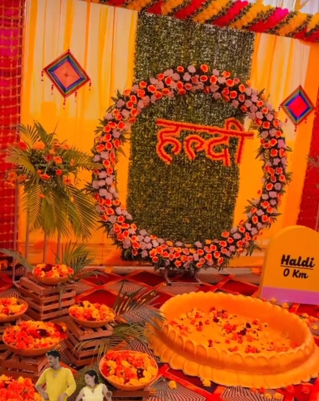 Haldi Ceremony Decor in Gurgaon — Haldi Celebration Setup #12