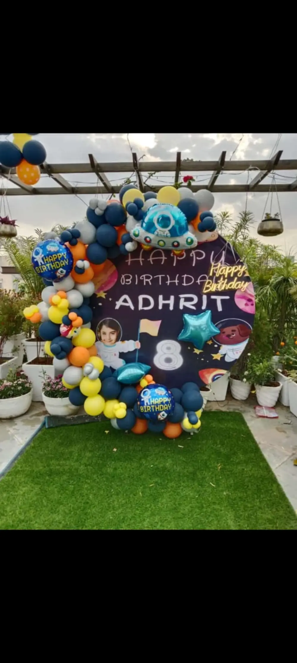Superhero Action Backdrop — Kids Birthday Decoration in Gurgaon